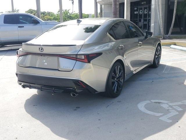 used 2023 Lexus IS 350 car, priced at $41,541