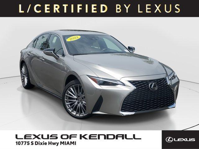 used 2022 Lexus IS 300 car, priced at $35,000
