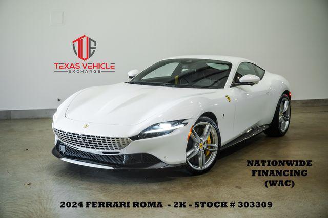 used 2024 Ferrari Roma car, priced at $319,900