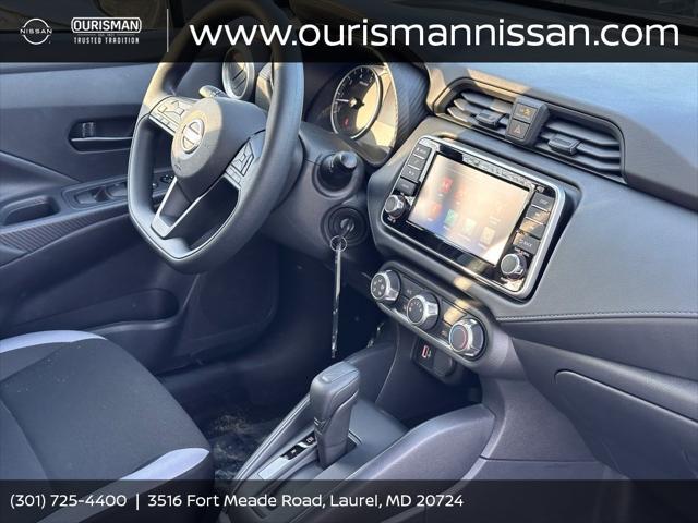 new 2025 Nissan Versa car, priced at $20,130