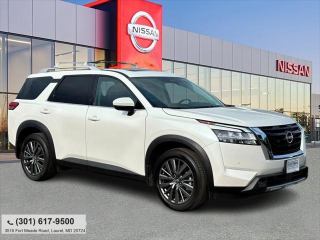 new 2024 Nissan Pathfinder car, priced at $44,308