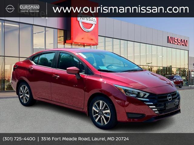 new 2025 Nissan Versa car, priced at $20,855