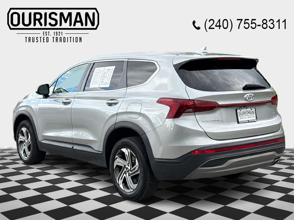 used 2021 Hyundai Santa Fe car, priced at $16,501