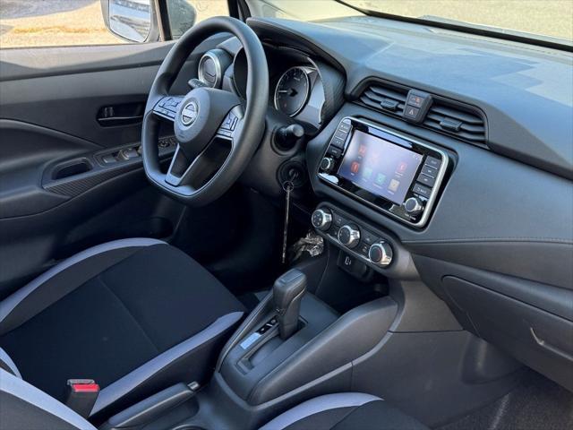 new 2025 Nissan Versa car, priced at $20,695