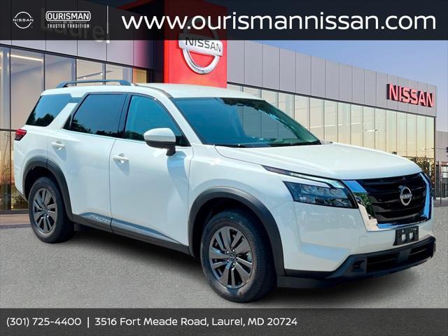 new 2025 Nissan Pathfinder car, priced at $35,392