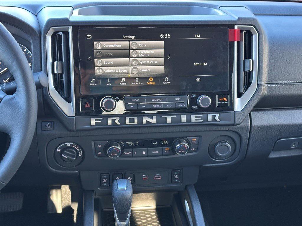 new 2025 Nissan Frontier car, priced at $38,580