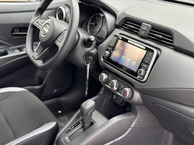 new 2025 Nissan Versa car, priced at $20,595