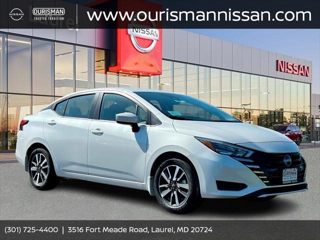 new 2025 Nissan Versa car, priced at $22,055