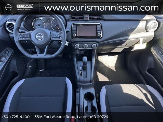 new 2025 Nissan Versa car, priced at $20,130