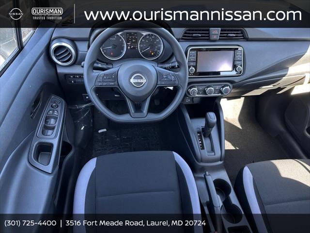 new 2025 Nissan Versa car, priced at $20,130
