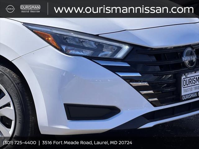 new 2025 Nissan Versa car, priced at $20,130