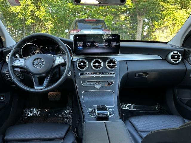 used 2017 Mercedes-Benz C-Class car, priced at $15,988