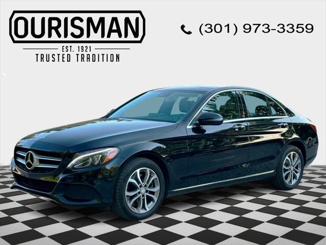 used 2017 Mercedes-Benz C-Class car, priced at $15,988