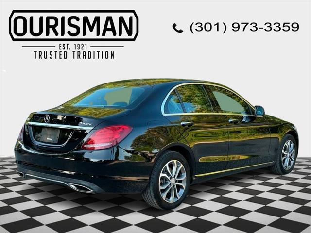 used 2017 Mercedes-Benz C-Class car, priced at $15,988