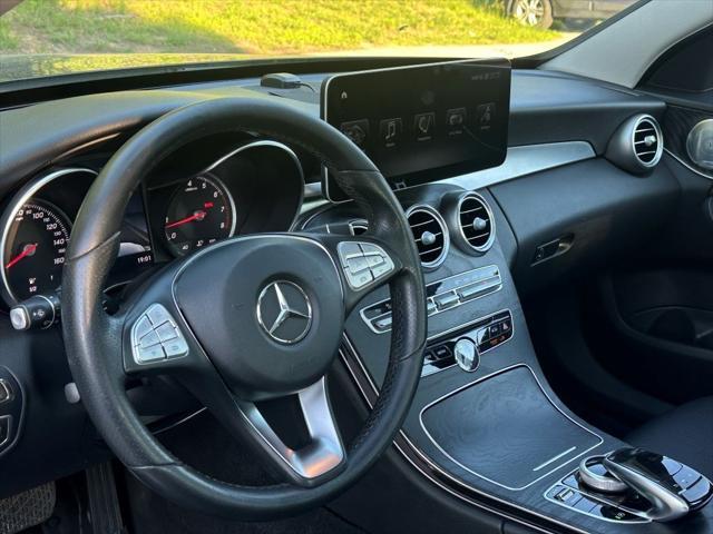 used 2017 Mercedes-Benz C-Class car, priced at $15,988