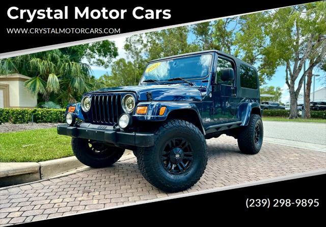 used 2005 Jeep Wrangler car, priced at $13,999