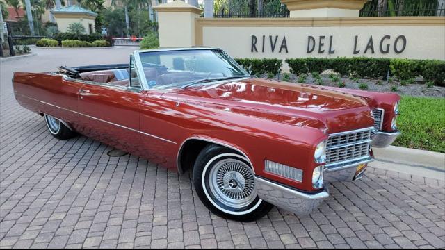 used 1966 Cadillac DeVille car, priced at $27,999