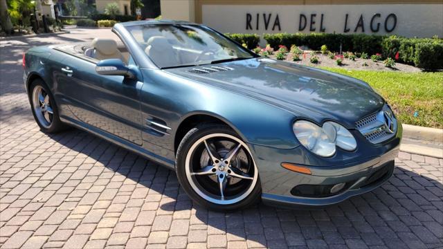 used 2003 Mercedes-Benz SL-Class car, priced at $8,777