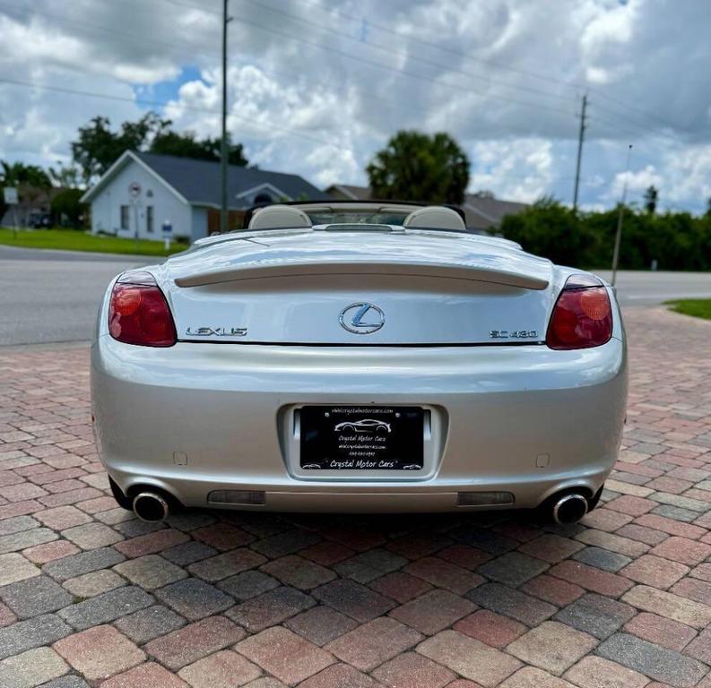 used 2004 Lexus SC 430 car, priced at $12,995