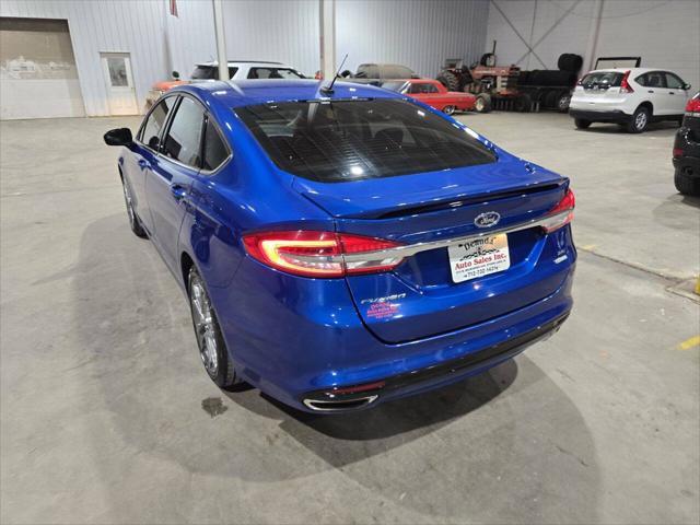 used 2017 Ford Fusion car, priced at $9,900