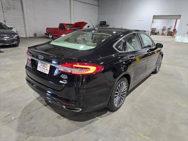 used 2017 Ford Fusion car, priced at $12,900
