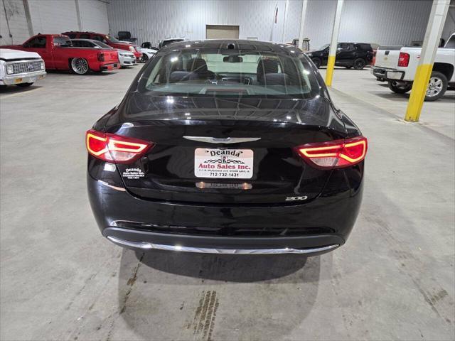 used 2015 Chrysler 200 car, priced at $10,900