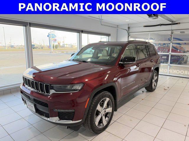 used 2021 Jeep Grand Cherokee L car, priced at $31,795