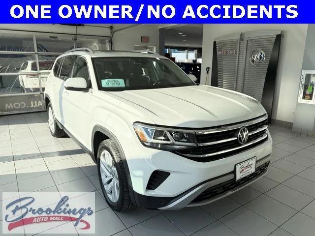 used 2021 Volkswagen Atlas car, priced at $28,995