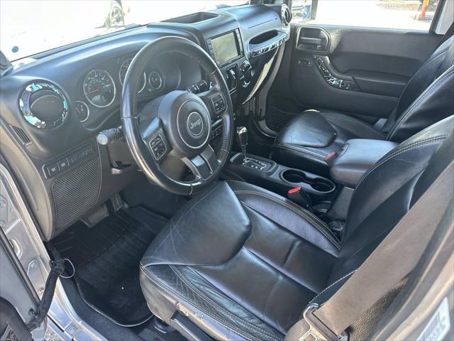 used 2014 Jeep Wrangler Unlimited car, priced at $17,500