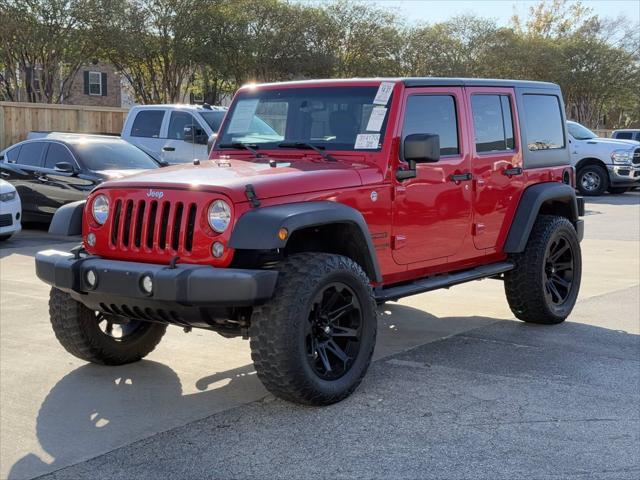 used 2018 Jeep Wrangler JK Unlimited car, priced at $22,500