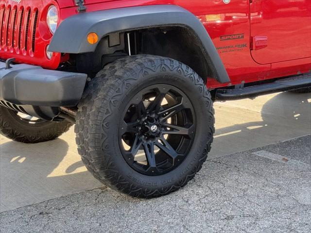 used 2018 Jeep Wrangler JK Unlimited car, priced at $22,500