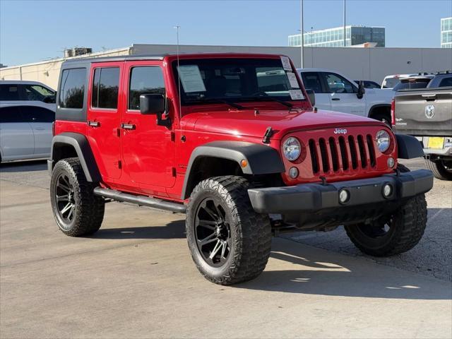 used 2018 Jeep Wrangler JK Unlimited car, priced at $22,500