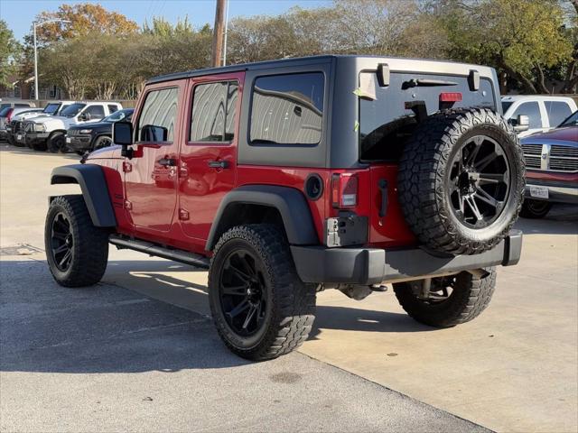 used 2018 Jeep Wrangler JK Unlimited car, priced at $22,500