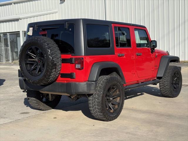 used 2018 Jeep Wrangler JK Unlimited car, priced at $22,500