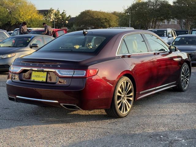 used 2020 Lincoln Continental car, priced at $33,250