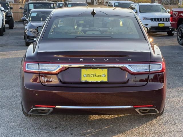 used 2020 Lincoln Continental car, priced at $33,250