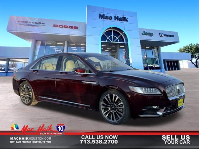 used 2020 Lincoln Continental car, priced at $33,250