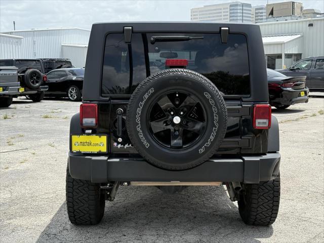 used 2017 Jeep Wrangler Unlimited car, priced at $18,000