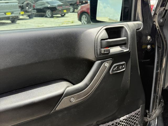 used 2017 Jeep Wrangler Unlimited car, priced at $18,000