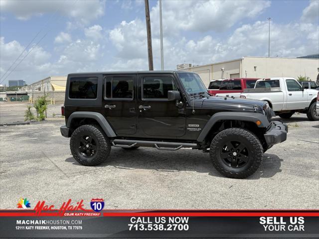 used 2017 Jeep Wrangler Unlimited car, priced at $18,000