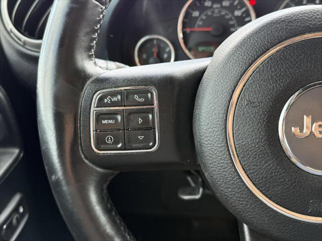 used 2017 Jeep Wrangler Unlimited car, priced at $18,000
