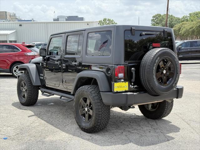 used 2017 Jeep Wrangler Unlimited car, priced at $18,000