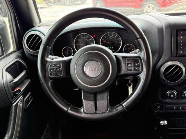 used 2017 Jeep Wrangler Unlimited car, priced at $18,000