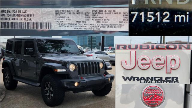 used 2021 Jeep Wrangler Unlimited car