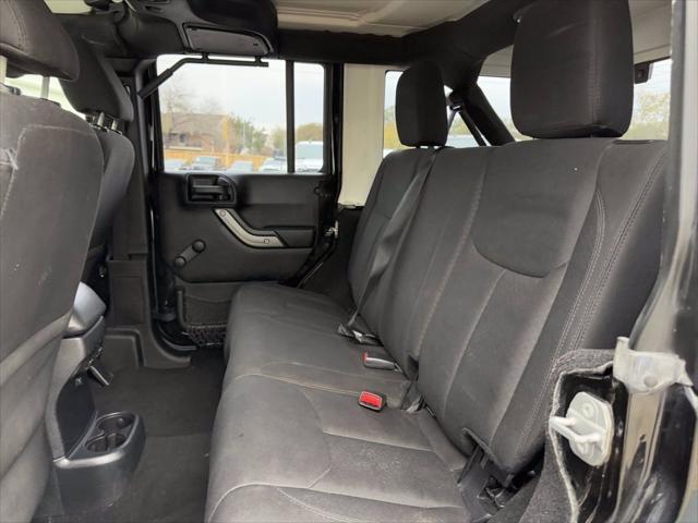 used 2016 Jeep Wrangler Unlimited car, priced at $20,000