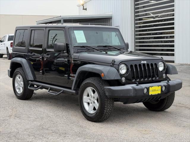 used 2016 Jeep Wrangler Unlimited car, priced at $20,000