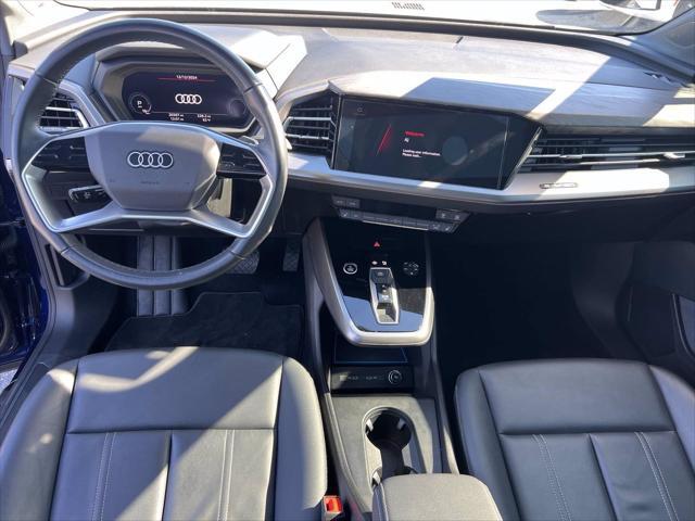 used 2023 Audi Q4 e-tron car, priced at $30,500