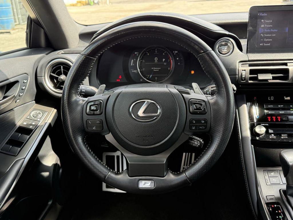 used 2022 Lexus IS 350 car, priced at $39,500