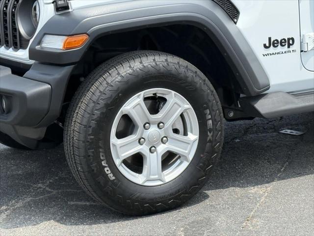 used 2024 Jeep Wrangler car, priced at $31,500