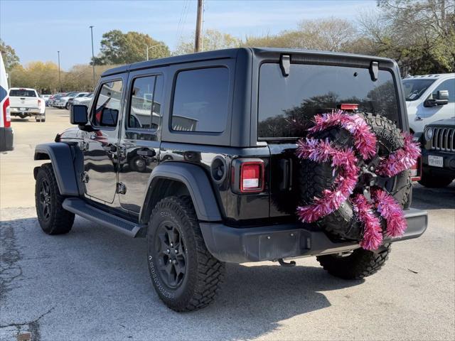 used 2022 Jeep Wrangler Unlimited car, priced at $31,000